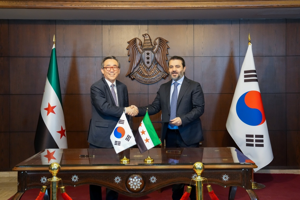 Establishment of Diplomatic Relations between Republic of Korea and Syrian Arab Republic