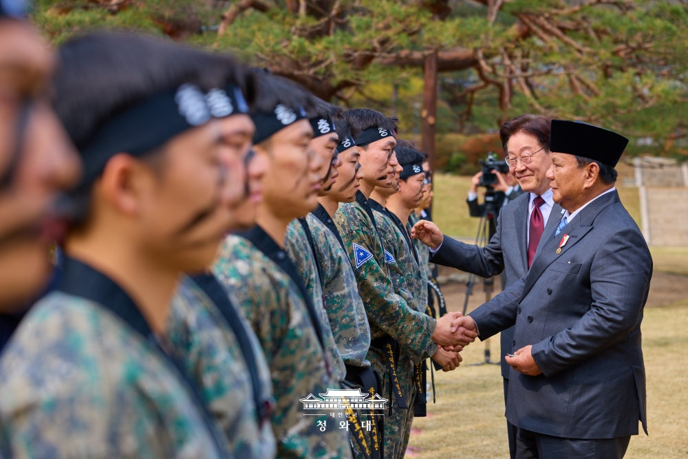 이재명 대통령, 인도네시아 대통령 국빈 방한 친교 일정